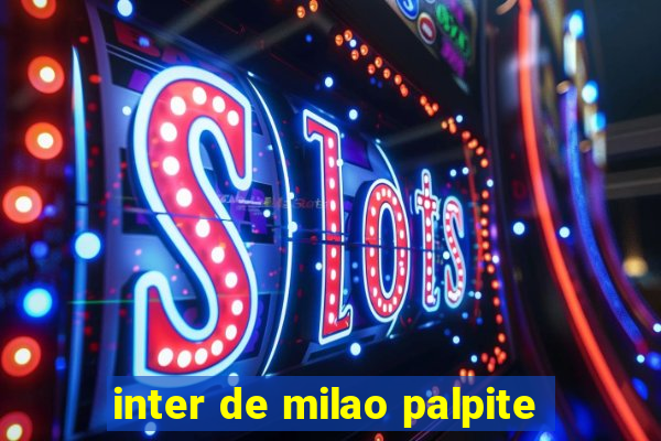 inter de milao palpite